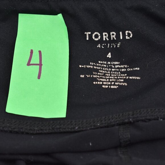 Torrid Active-wear Performance Core Boot Cut Pant Size 4 Gently Used Color Black - Picture 4 of 5